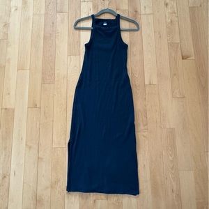 Navy bodycon midi dress - Old Navy size small
